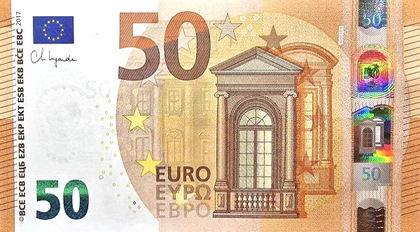 (029) European Union P29WB - 50 Euro (2017-Lagarde)
